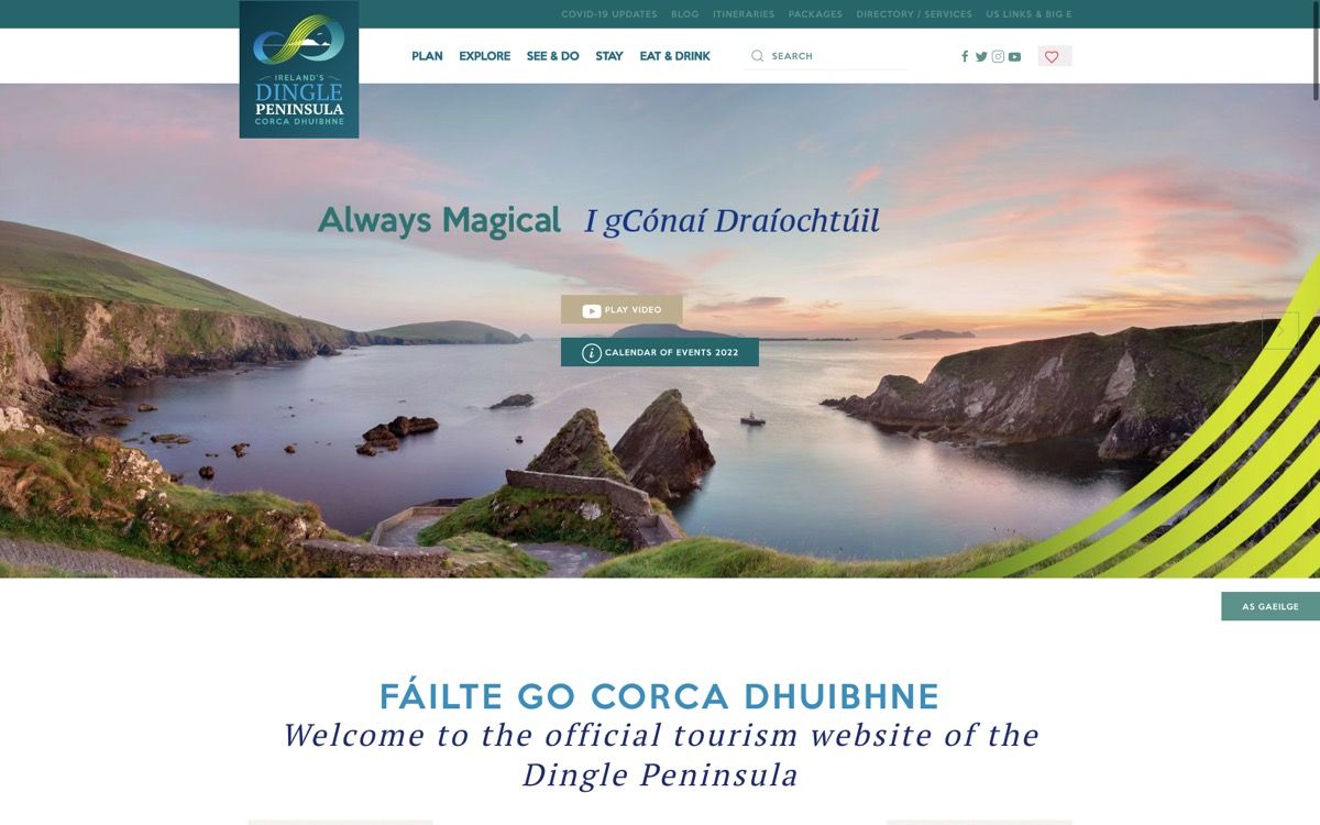 Dingle Peninsula Official Tourism Website