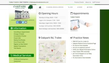 Website for Doctors Surgery Medical Centre