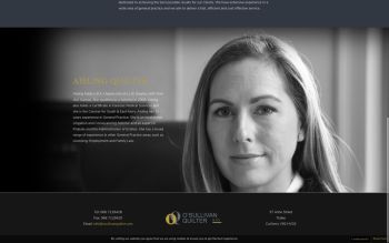 Quilter - O'Sullivan Solicitors website